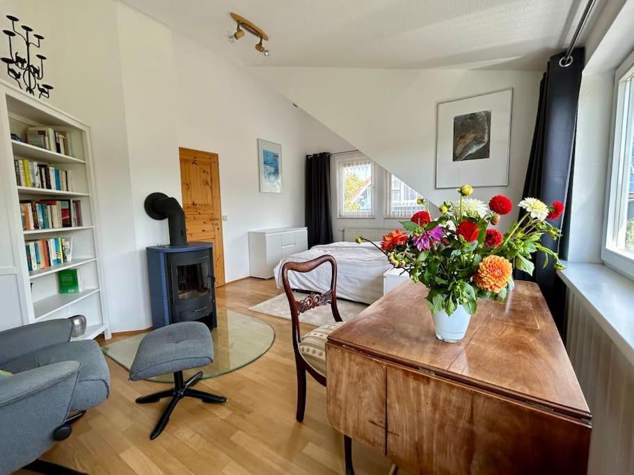 Sonnige Wohnung Am Lindenberg Lohfelden Dış mekan fotoğraf