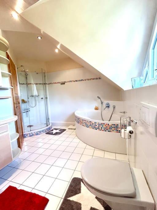 Sonnige Wohnung Am Lindenberg Lohfelden Dış mekan fotoğraf