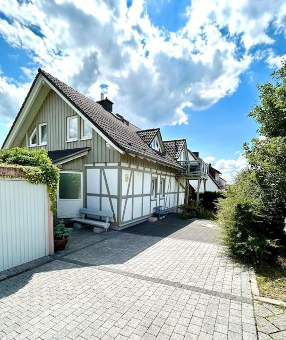 Sonnige Wohnung Am Lindenberg Lohfelden Dış mekan fotoğraf